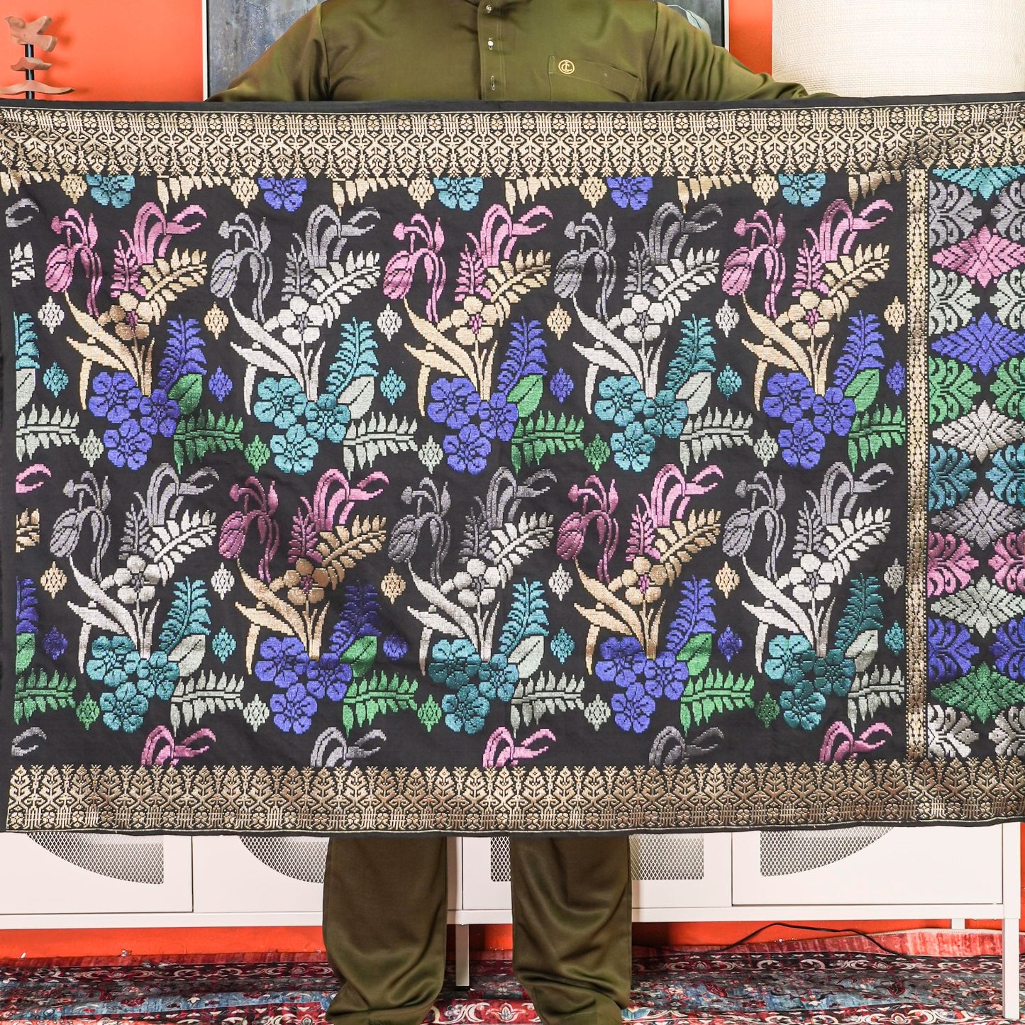 Sampin Songket Tenun Tangan Terengannu LIMITED 1PC