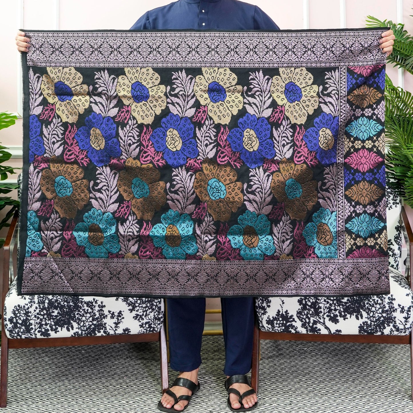 Sampin Songket Tenun Tangan Terengannu LIMITED 1PC