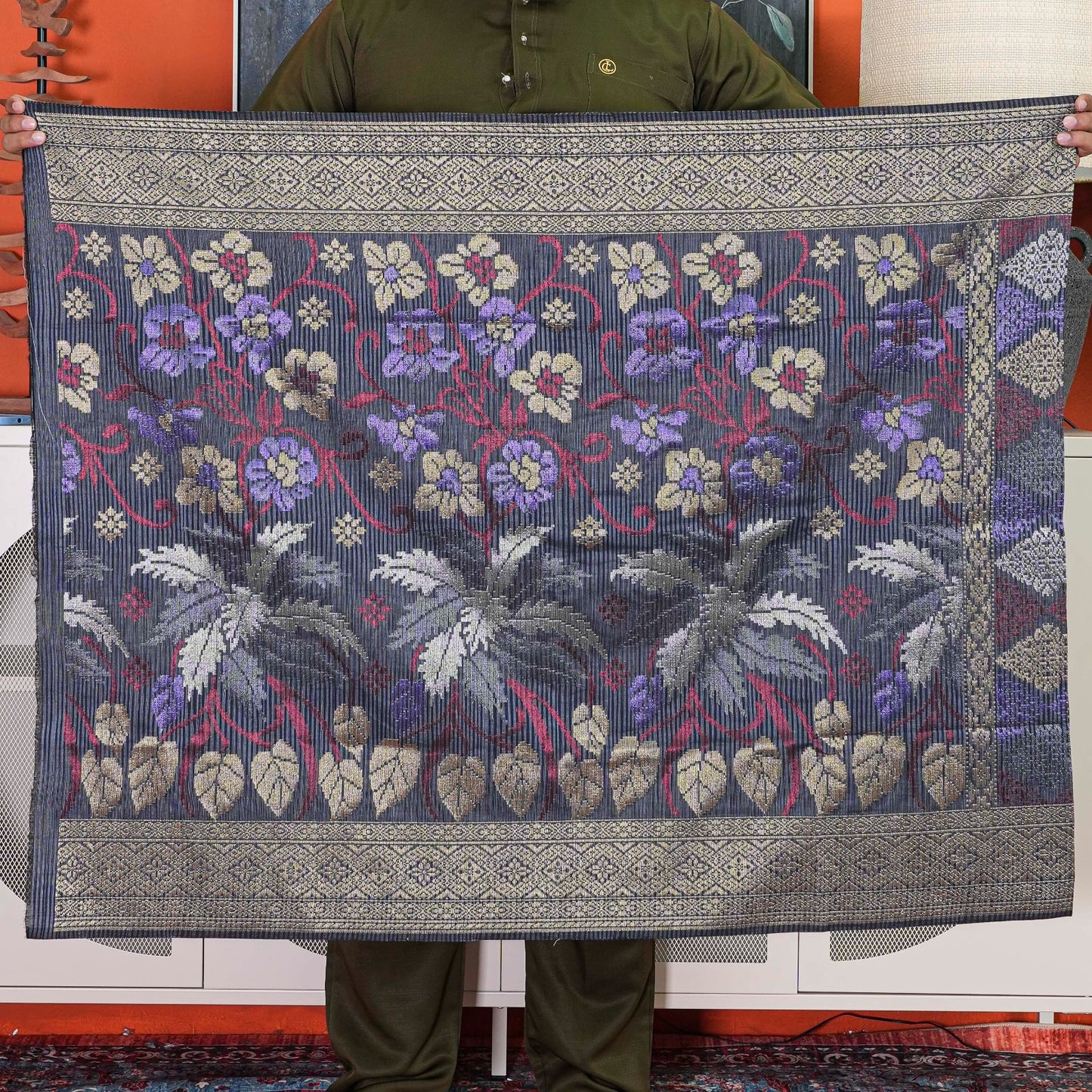 Sampin Songket Tenun Tangan Terengannu LIMITED 1PC