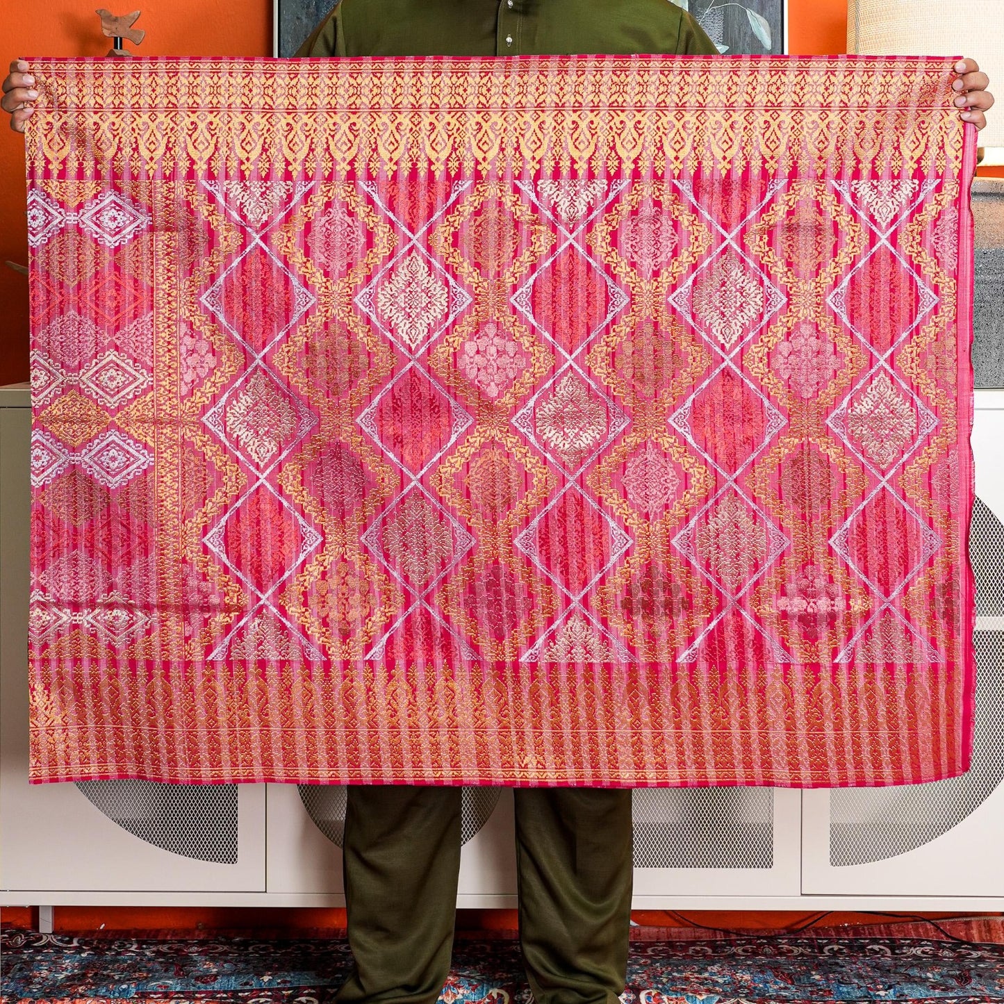 Sampin Terengganu Tenun Tangan design songket
