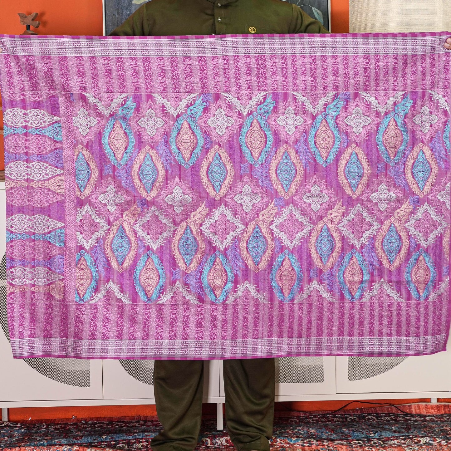 Sampin Terengganu Tenun Tangan design songket