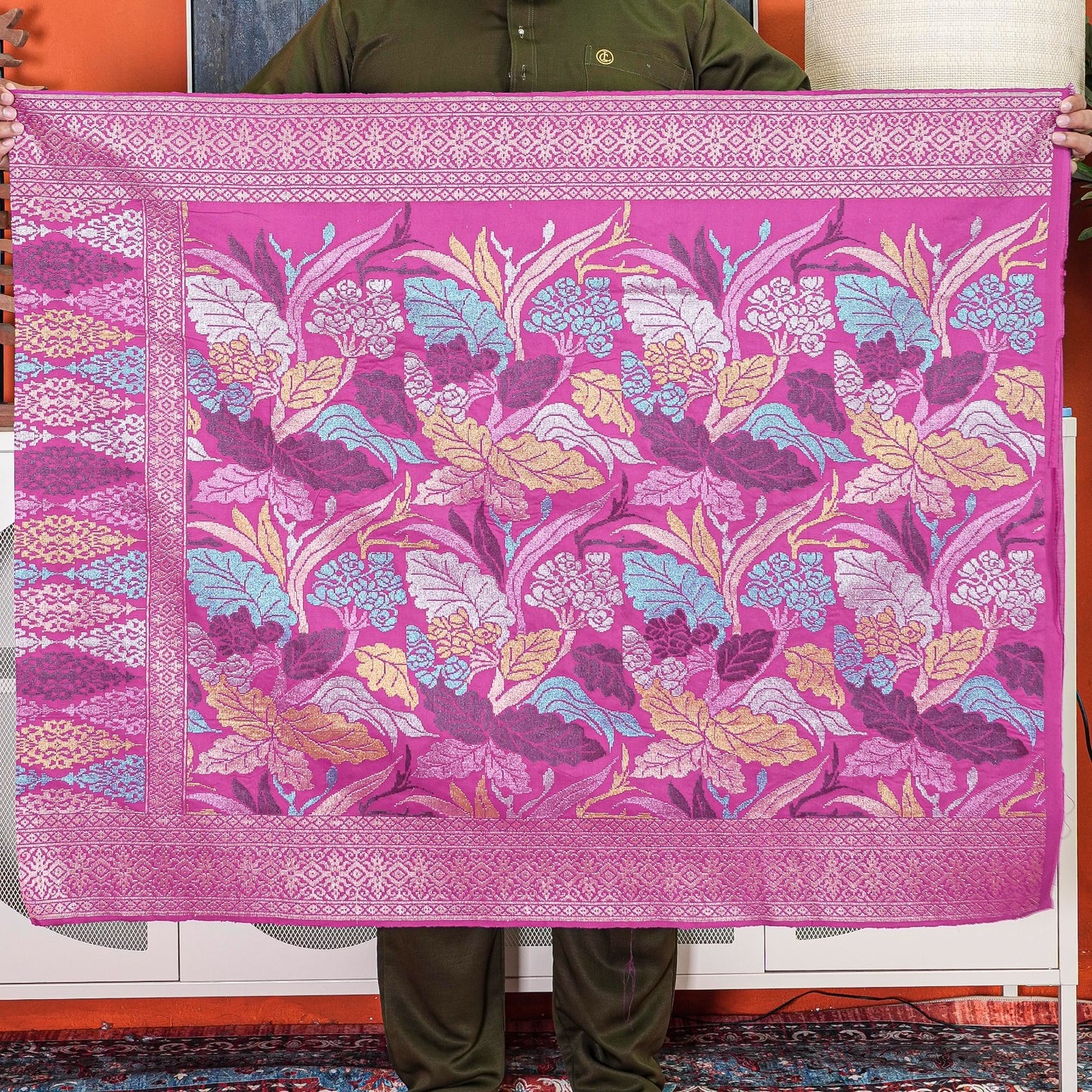 Sampin Terengganu Tenun Tangan design songket