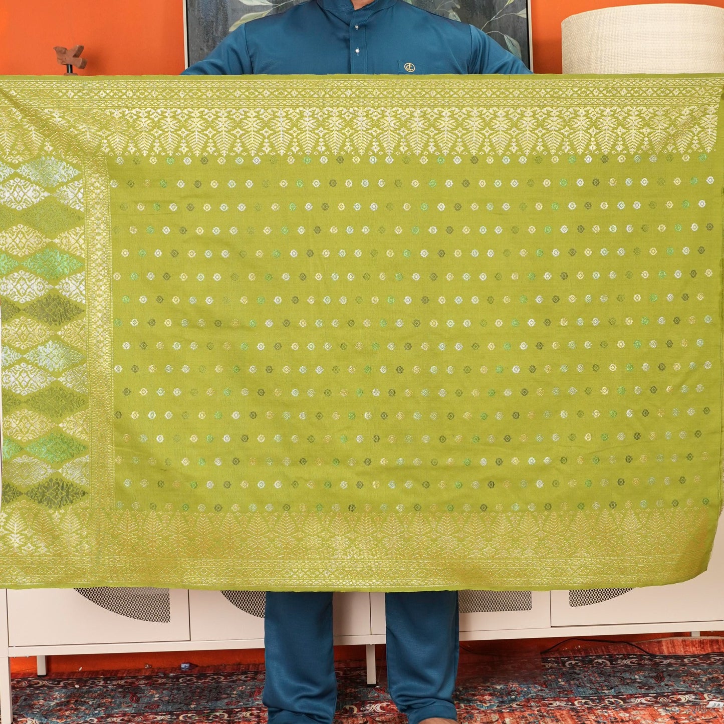 Sampin Mahkota Seri Taburan Edisi Tenun Tangan 2.5M