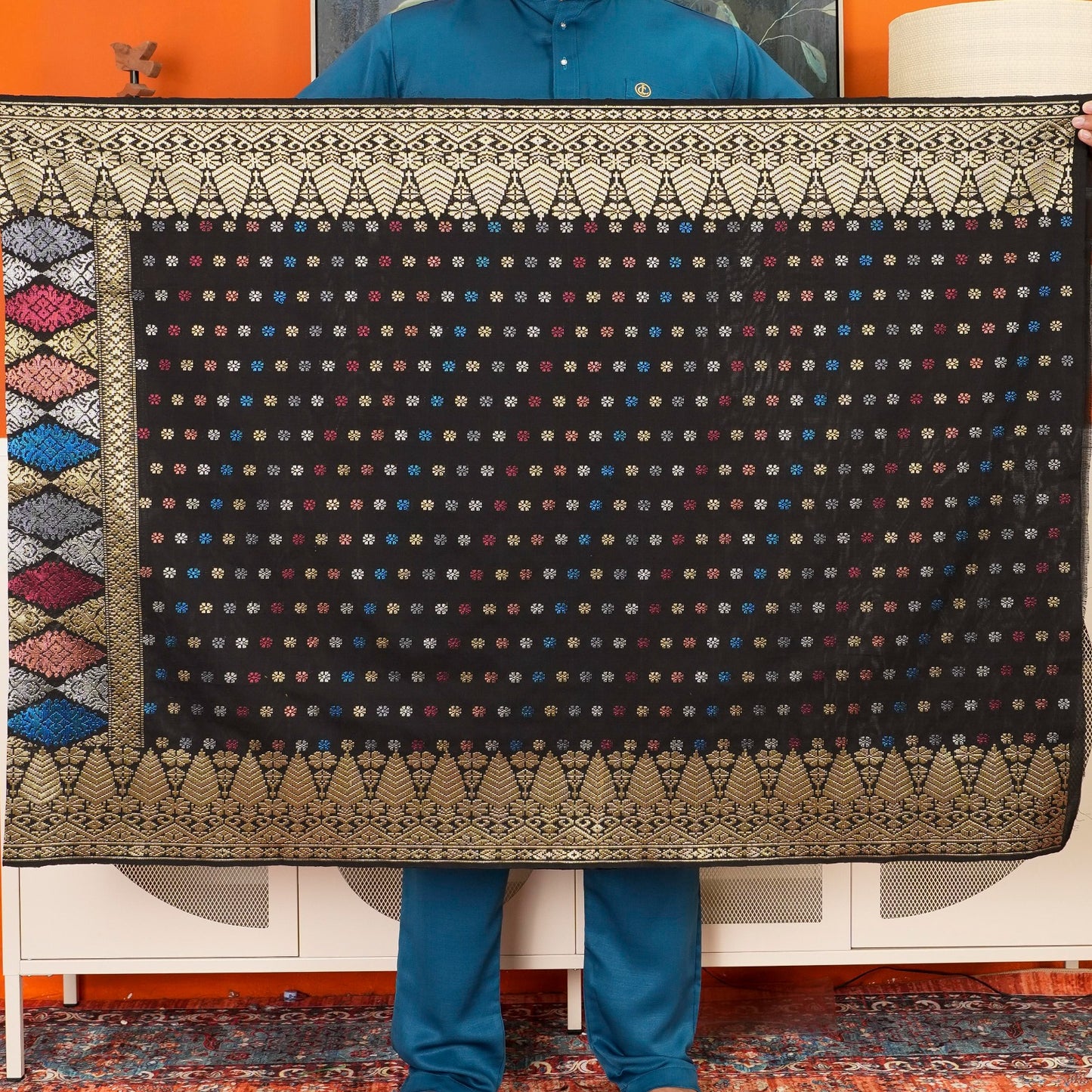 Sampin Mahkota Seri Taburan Edisi Tenun Tangan 2.5M