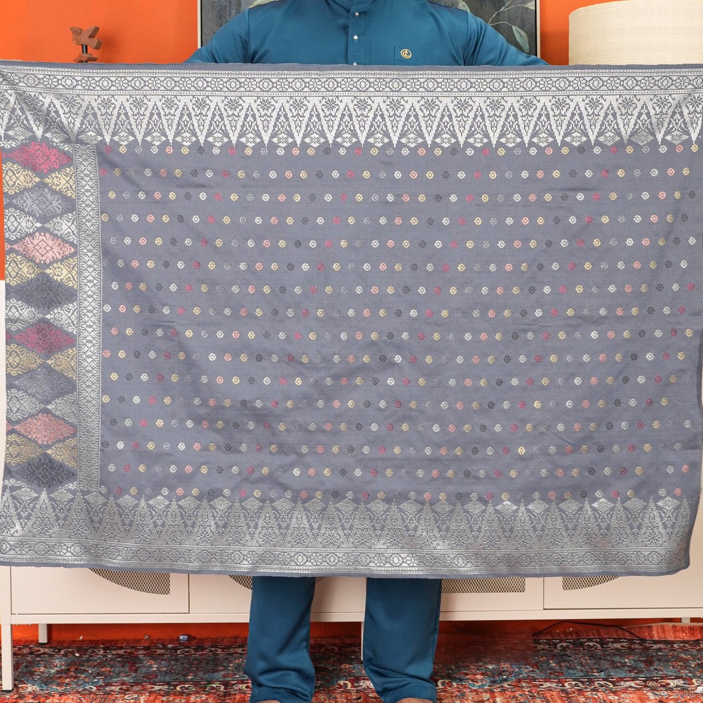 Sampin Mahkota Seri Taburan Edisi Tenun Tangan 2.5M