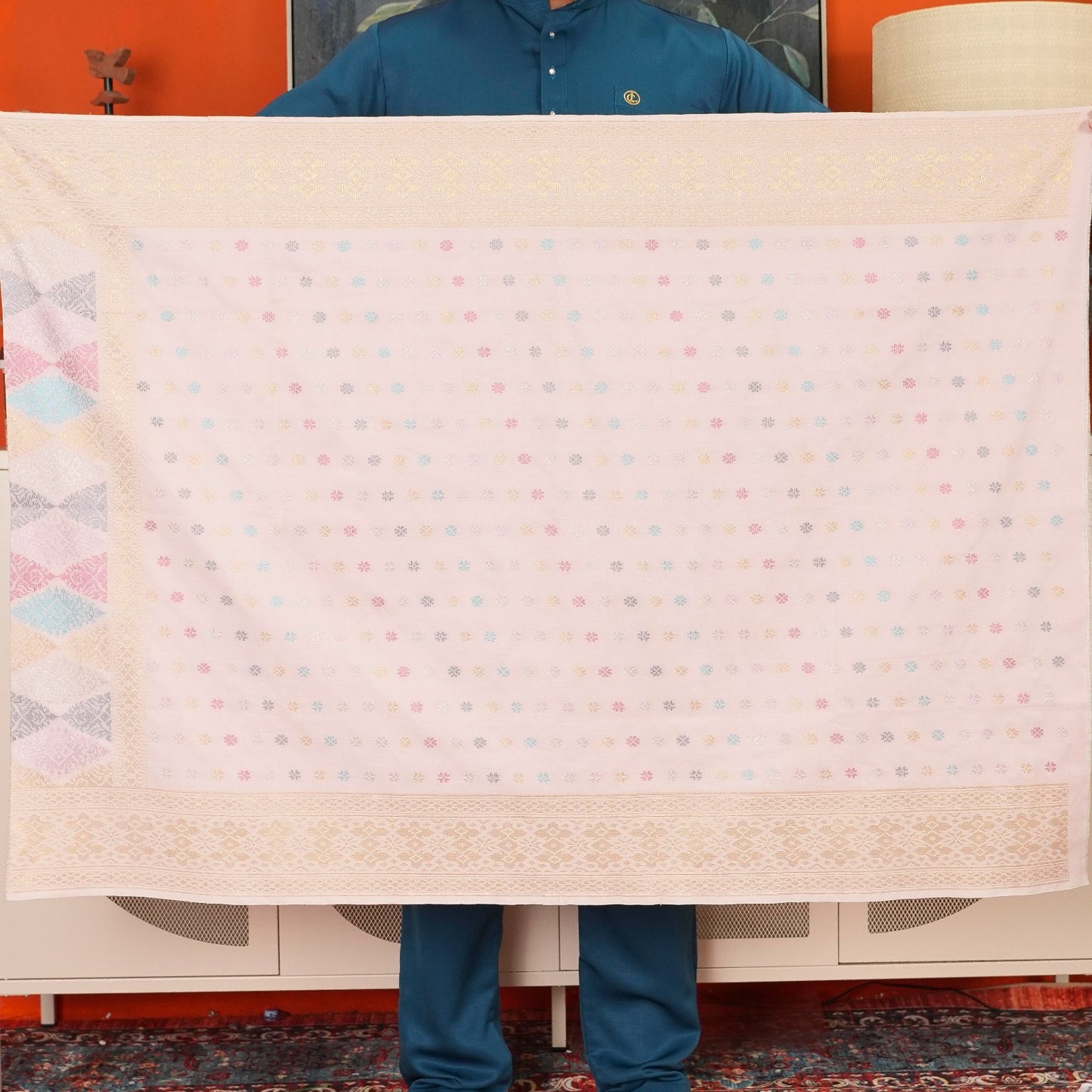 Sampin Mahkota Seri Taburan Edisi Tenun Tangan 2.5M