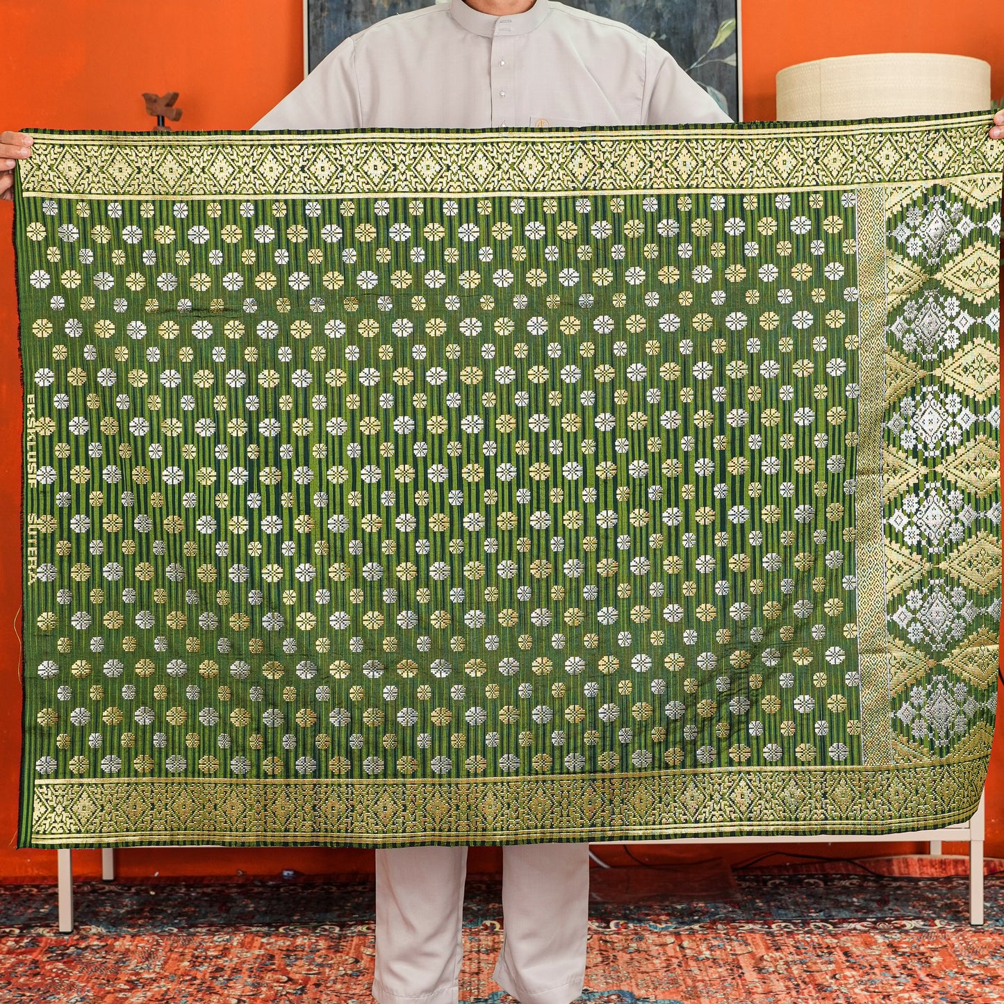 Sampin Sutera Terengganu Bunga Tabur Edition Limited 1PC Each Design