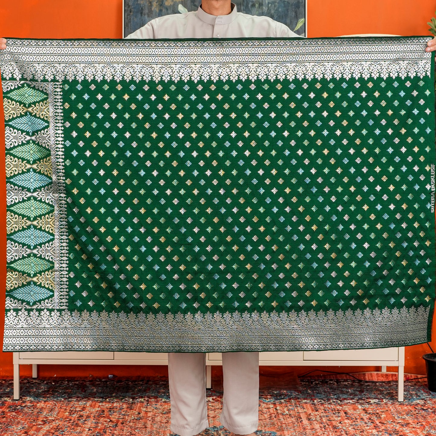 Sampin Sutera Terengganu Bunga Tabur Edition Limited 1PC Each Design