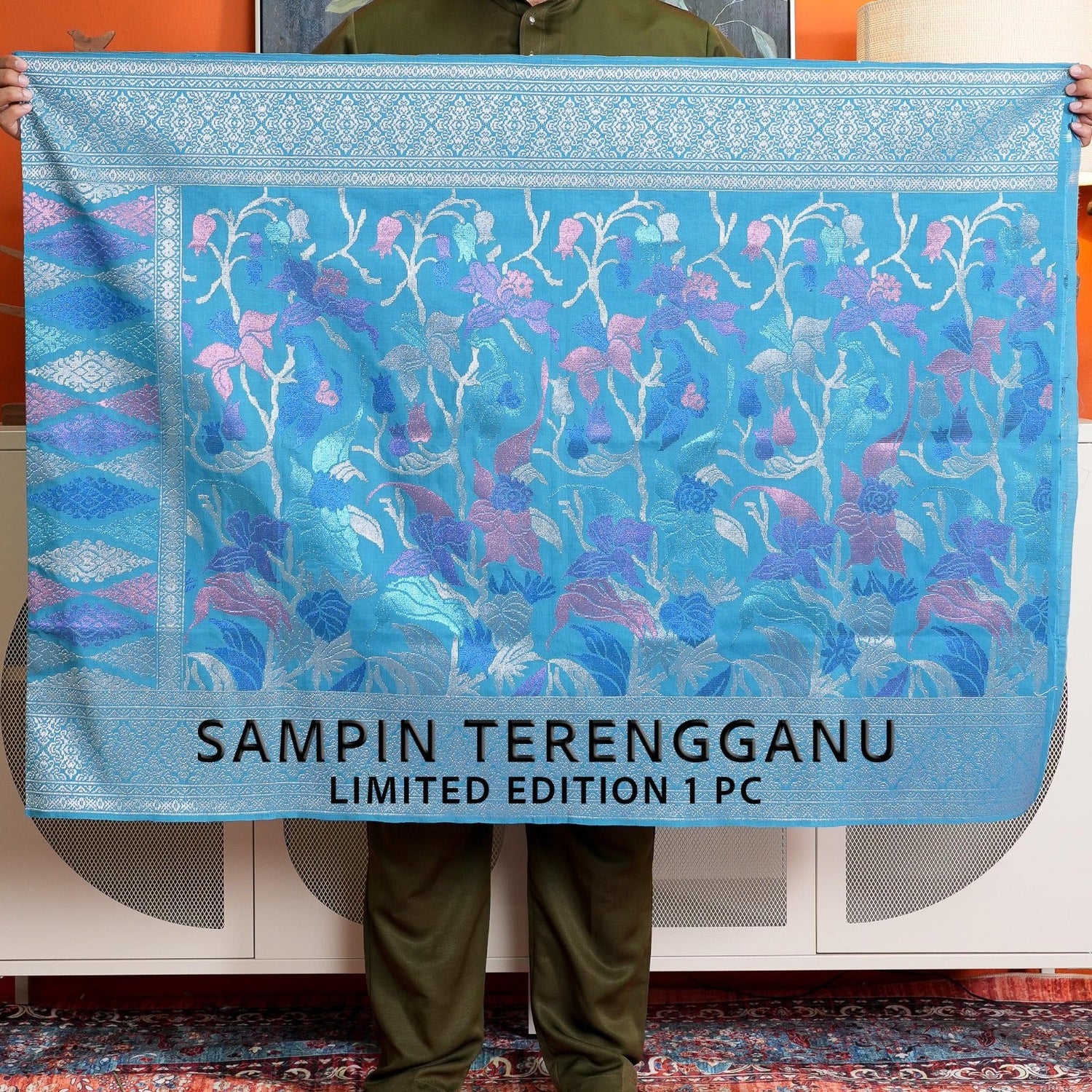 Sampin Terengganu Tenun Tangan design songket