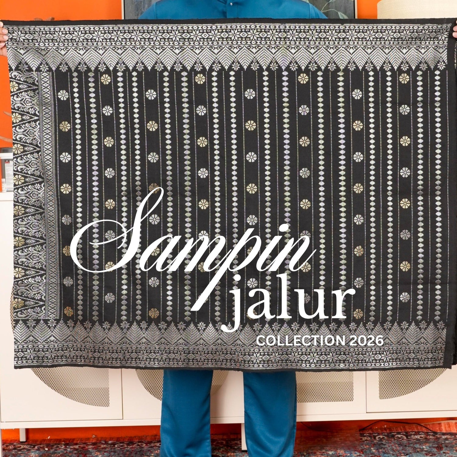 Sampin Tenun Jalur 2.3 Meter