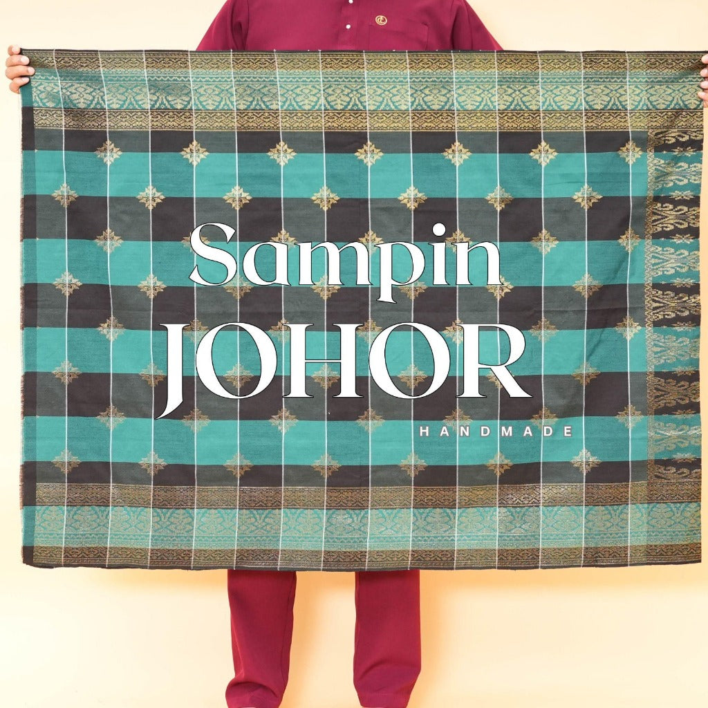 Sampin Johor Handmade Tenun tangan Sampin