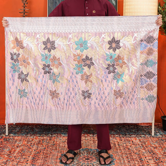 Sampin Sutera Terengganu Asli 1pc Limited Only Sampi Tenun Tangan 2.5 meter