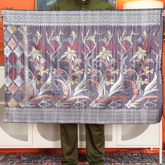 Sampin Sutera Terengganu Asli 1pc Limited Only Sampi Tenun Tangan 2.5 meter