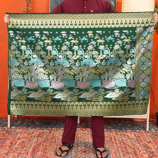 Sampin Sutera Terengganu Asli 1pc Limited Only Sampi Tenun Tangan 2.5 meter