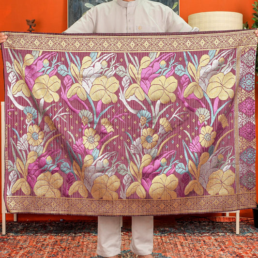 Sampin Sutera Terengganu Asli 1pc Limited Only Sampi Tenun Tangan 2.5 meter