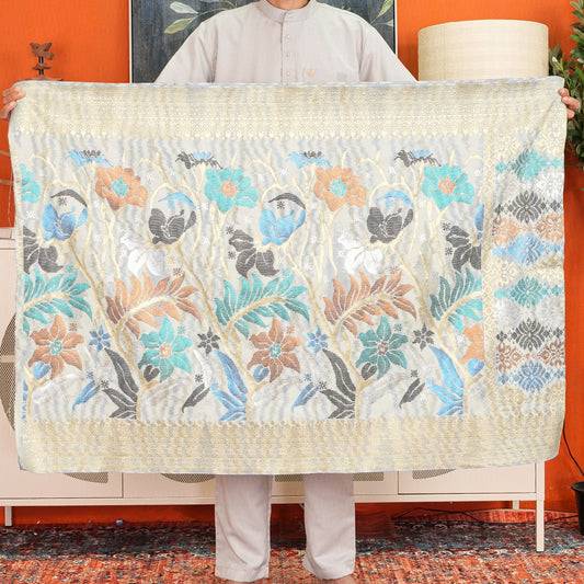 Sampin Sutera Terengganu Asli 1pc Limited Only Sampi Tenun Tangan 2.5 meter