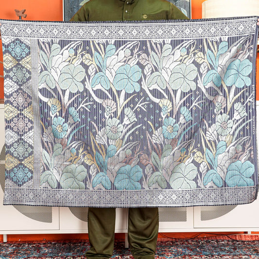 Sampin Sutera Terengganu Asli 1pc Limited Only Sampi Tenun Tangan 2.5 meter