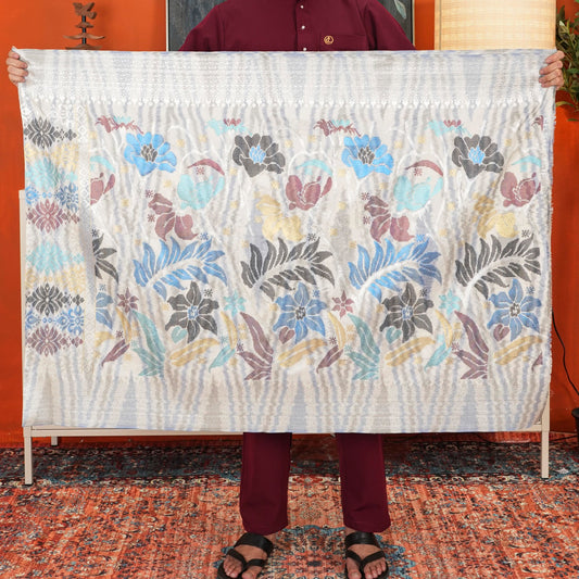 Sampin Sutera Terengganu Asli 1pc Limited Only Sampi Tenun Tangan 2.5 meter