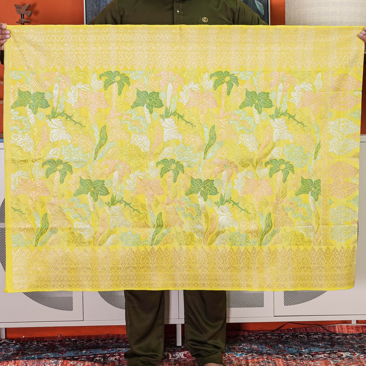 Sampin Terengganu Tenun Tangan design songket