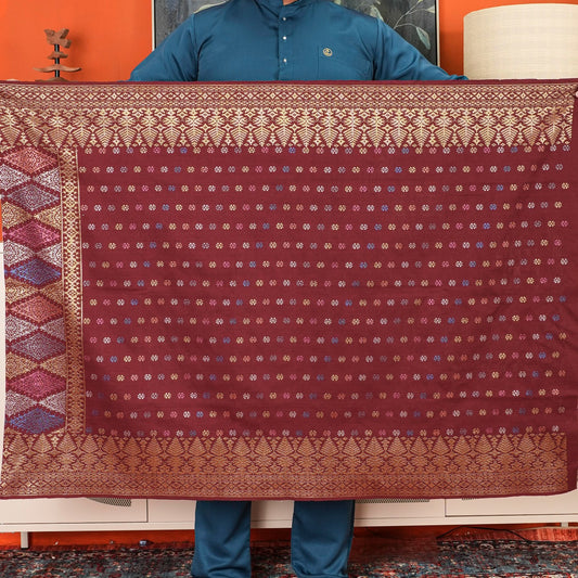 Sampin Mahkota Seri Taburan Edisi Tenun Tangan 2.5M